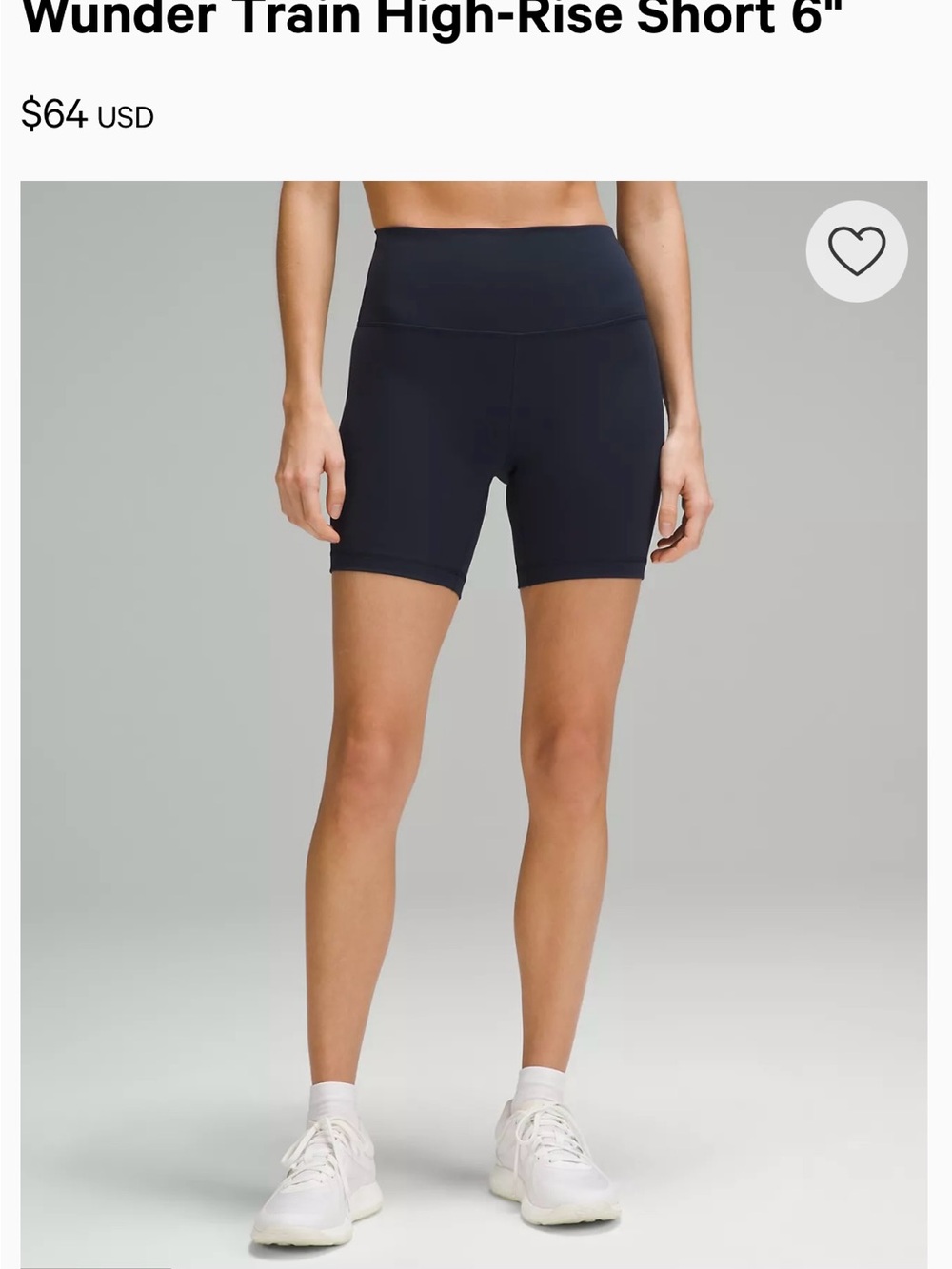 lululemon athletica Wunder Train High-Rise Shorts - Black